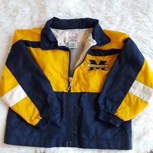 University of Michigan Official Windbreak Size 3T